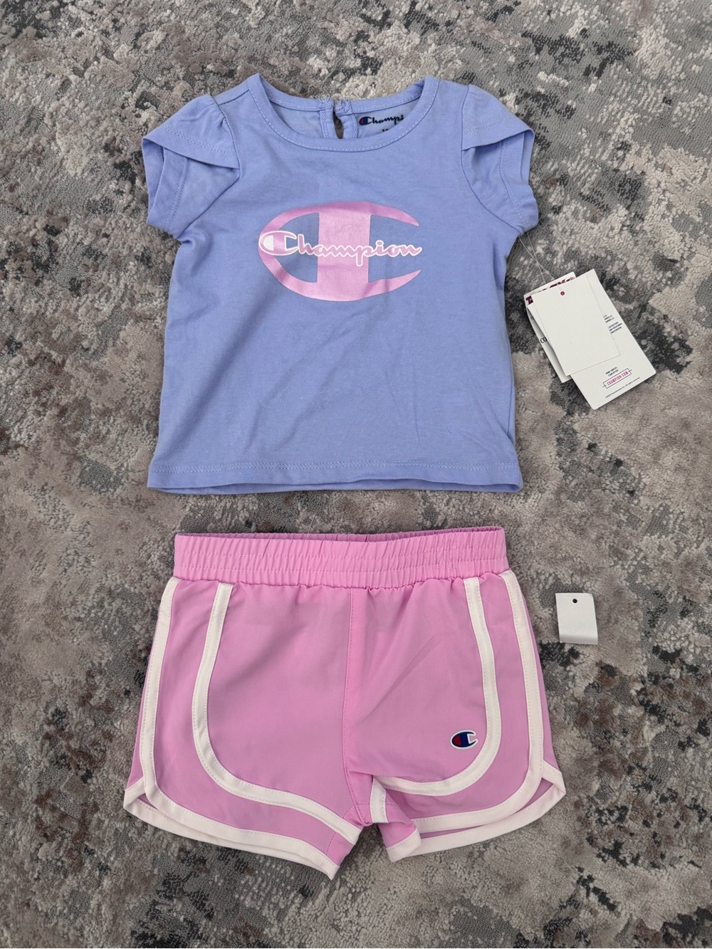 Champion Tee and Shorts Set